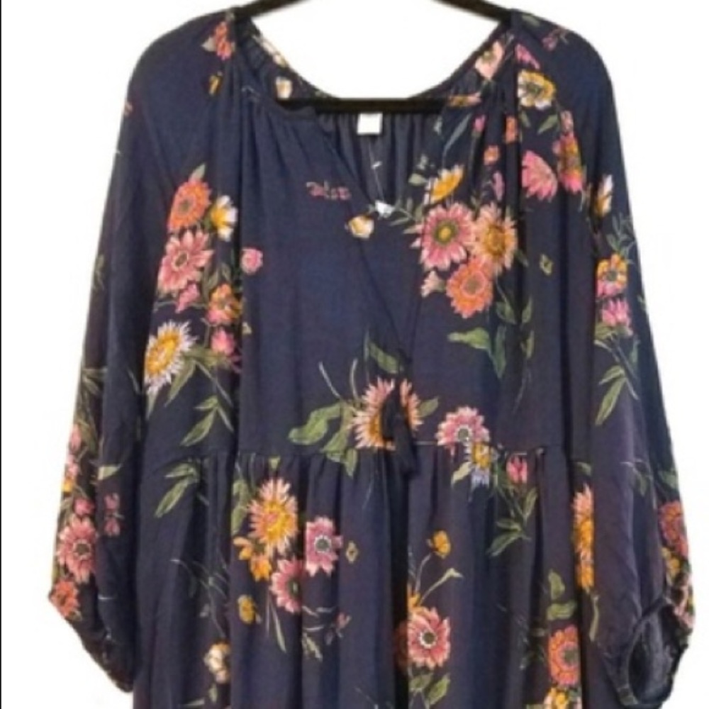 NWT 3/4 sleeve shirt dress